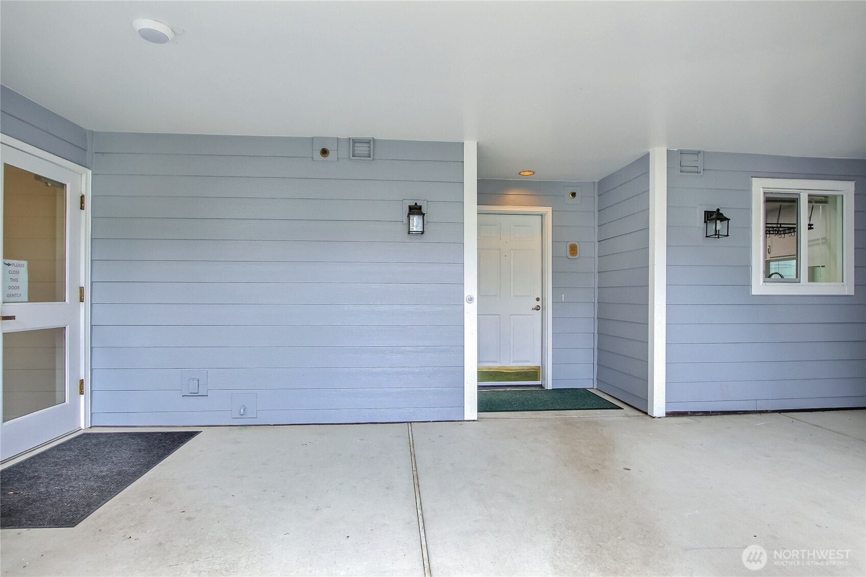 Front door to condo
