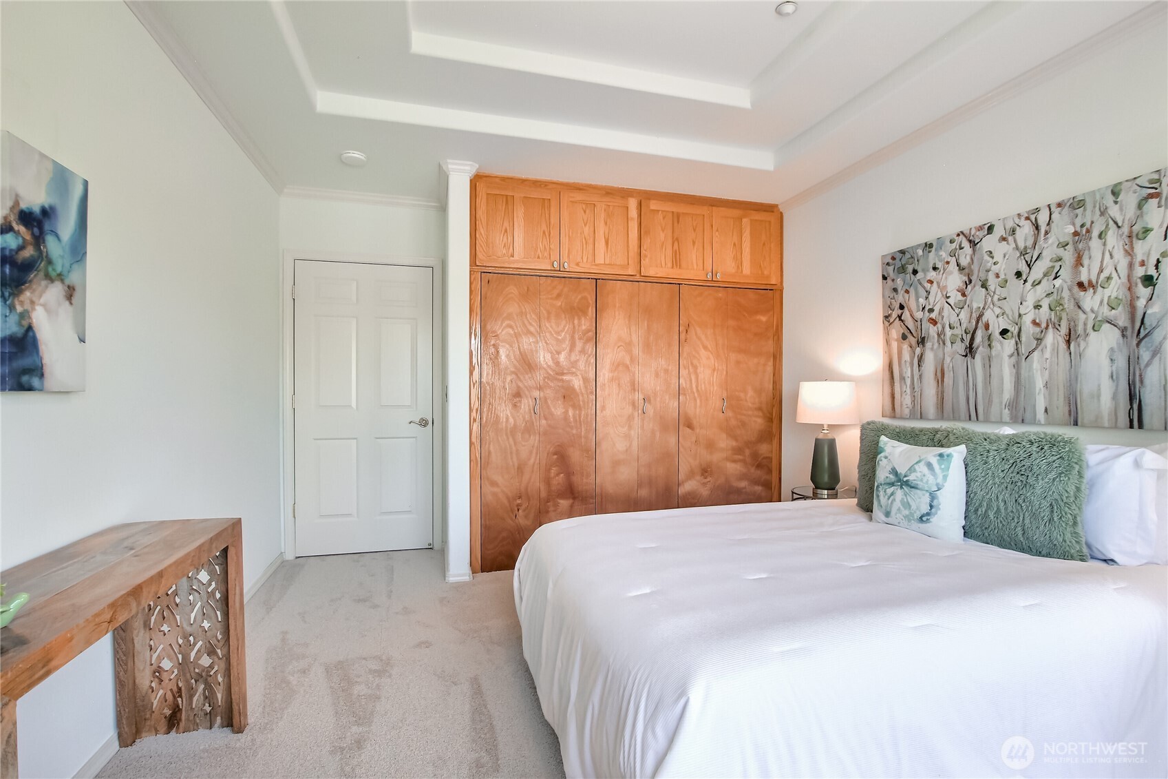 Plenty of storage in the second bedroom.