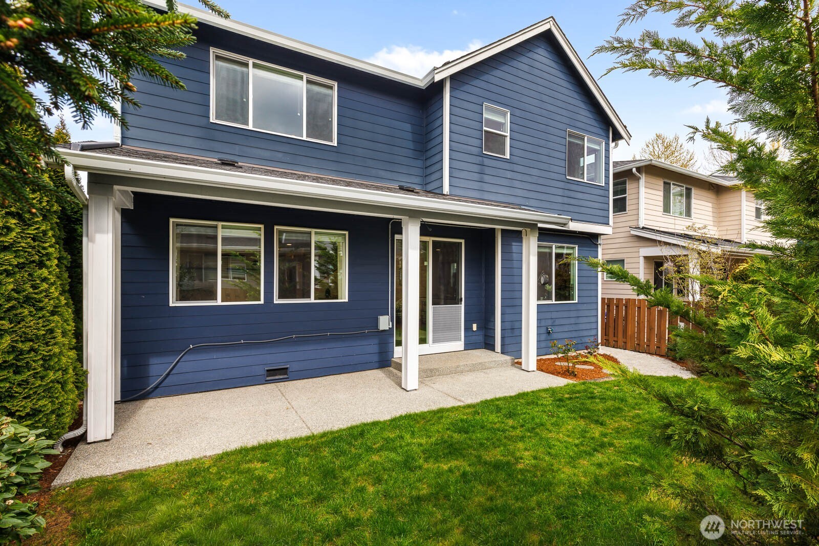 Easy maintenance backyard space