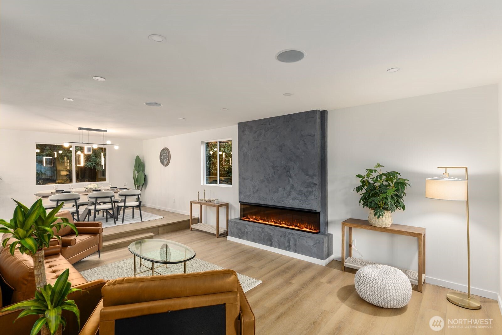 Staircase by entrance