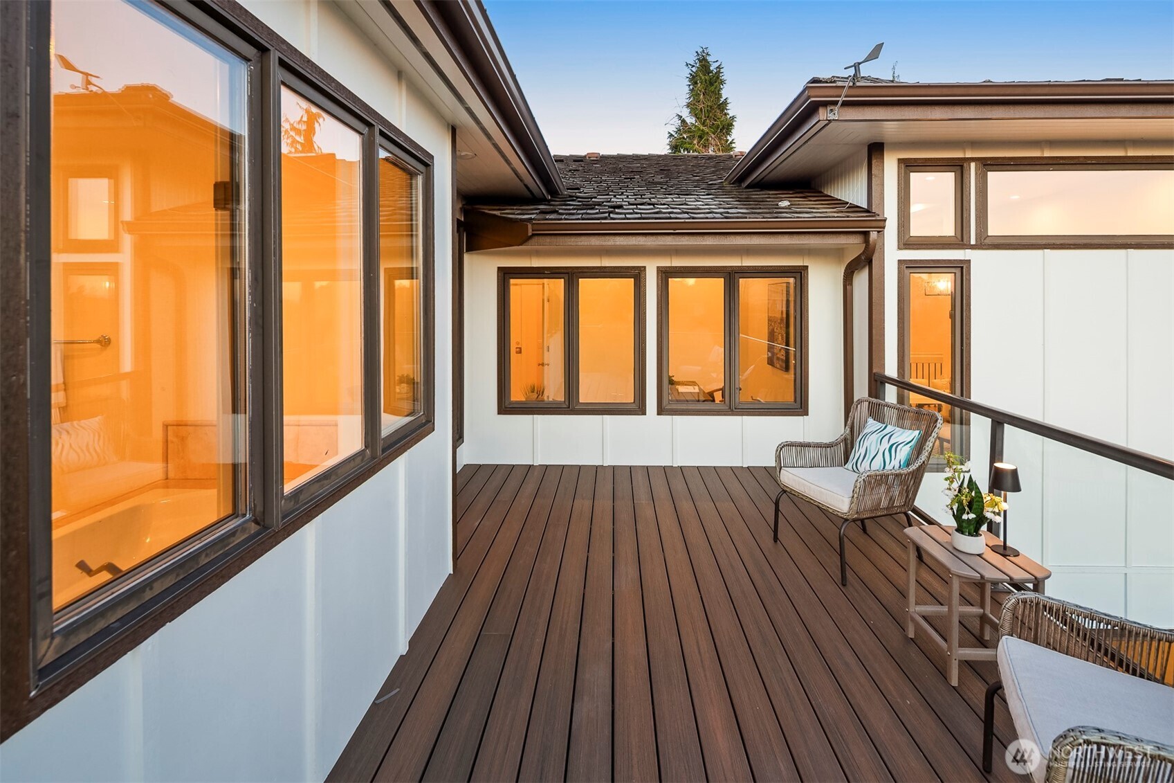 Private primary-deck — a sunlit retreat for morning coffee and quiet views