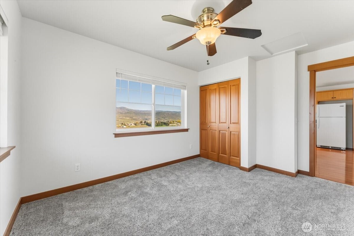 bedroom 2 of 2 in detached living space above the shop