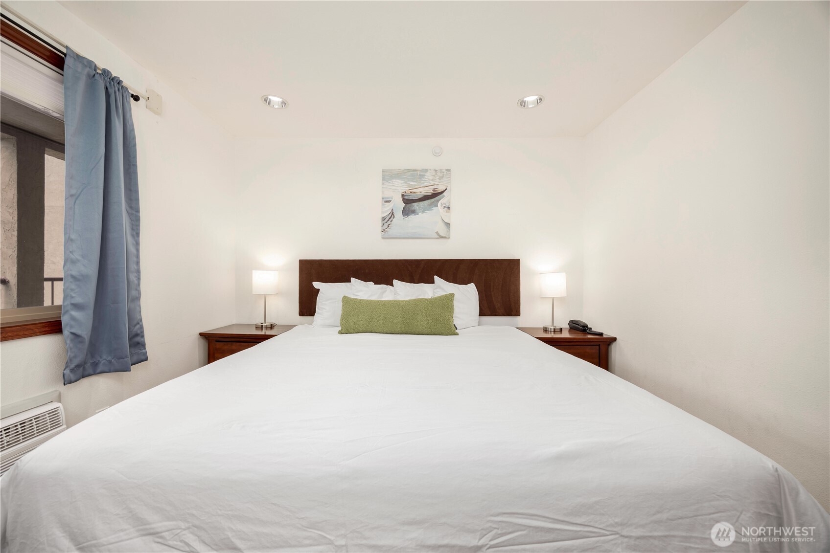 Bedroom with King with vanity sink, it is useful when unit is full occupied sleeps 6