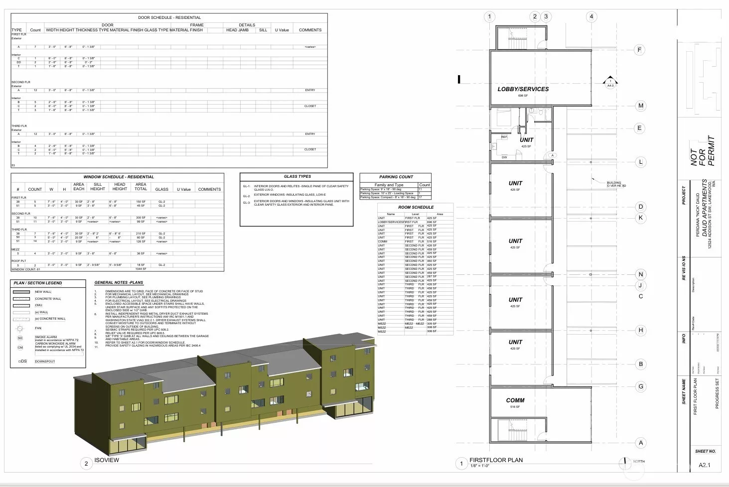 Conceptual plans