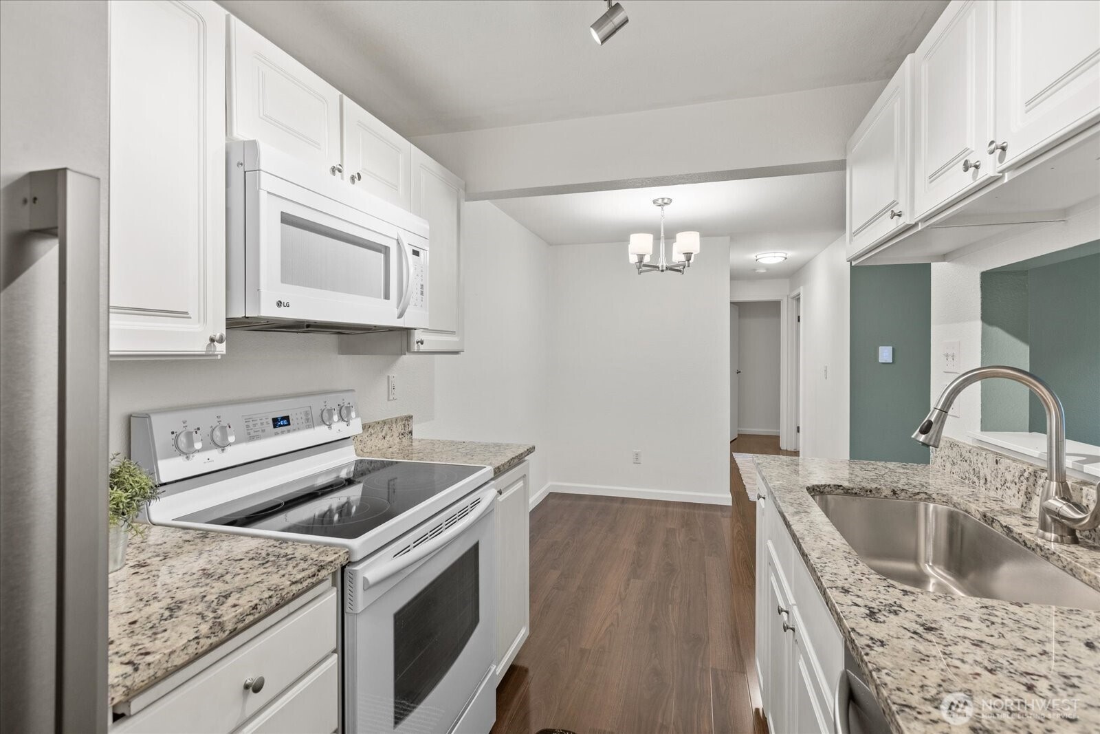 Newer fridge and dishwasher