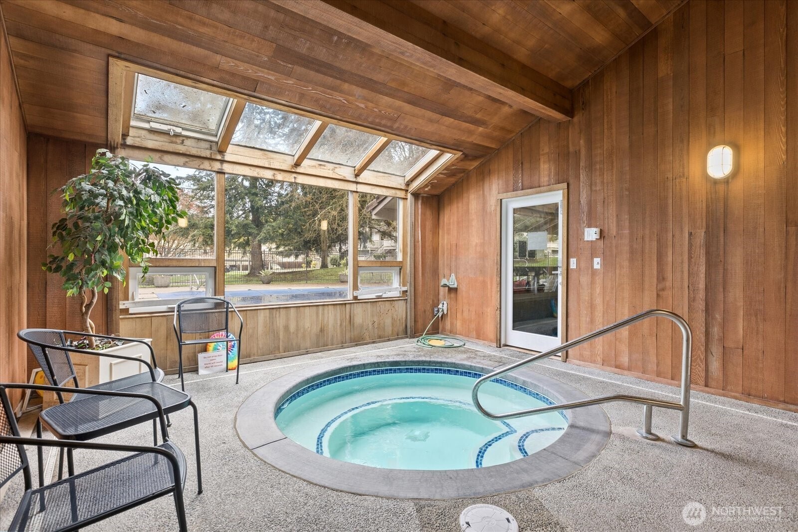 indoor hot tub