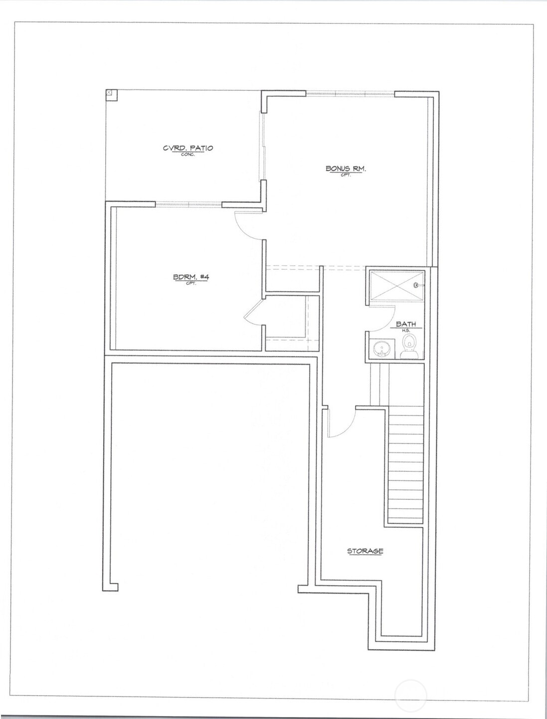 Lower floor
