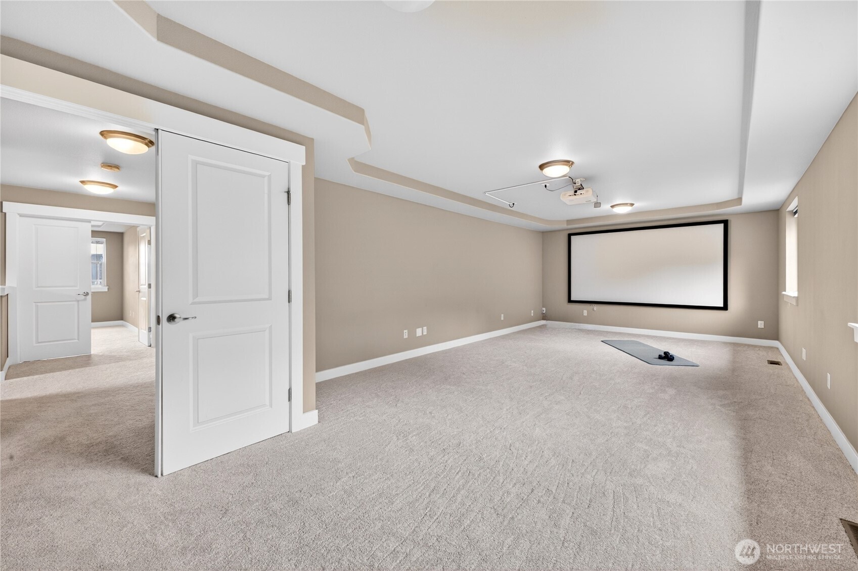 Additional view of the bonus room.