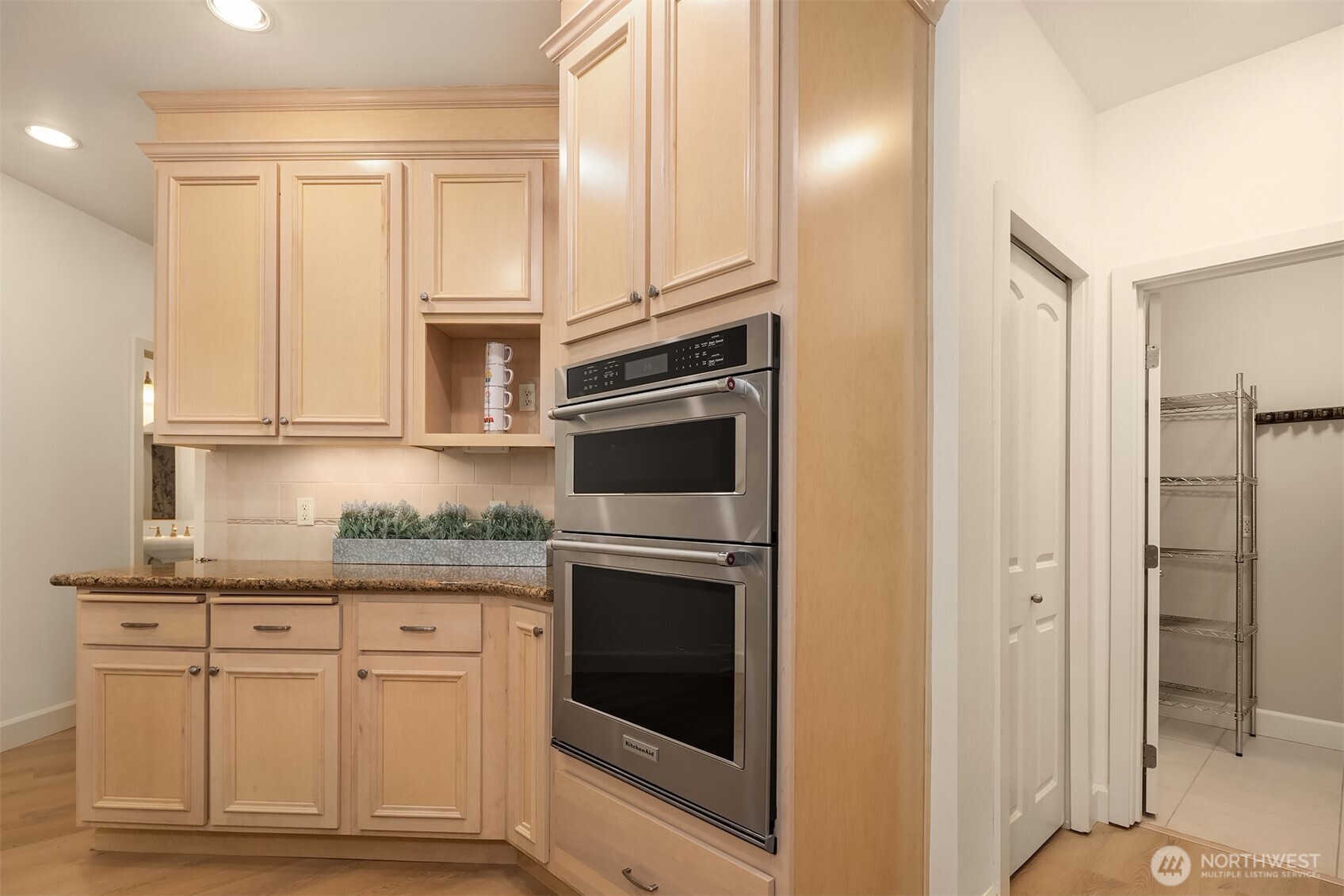 Utility room conveniently located off of kitchen