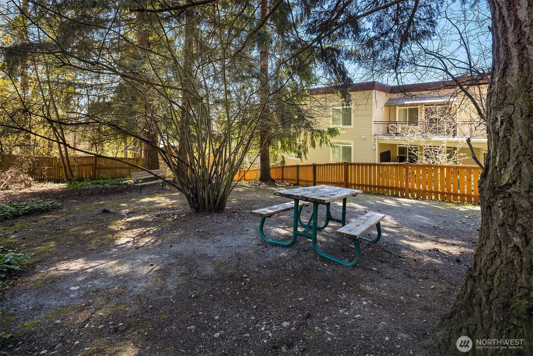 Greenspace off of back of unit