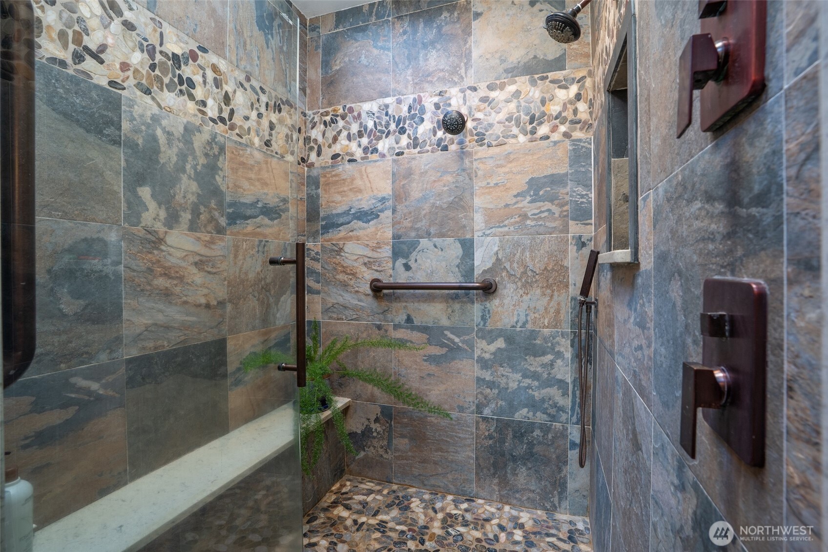 Oversized shower