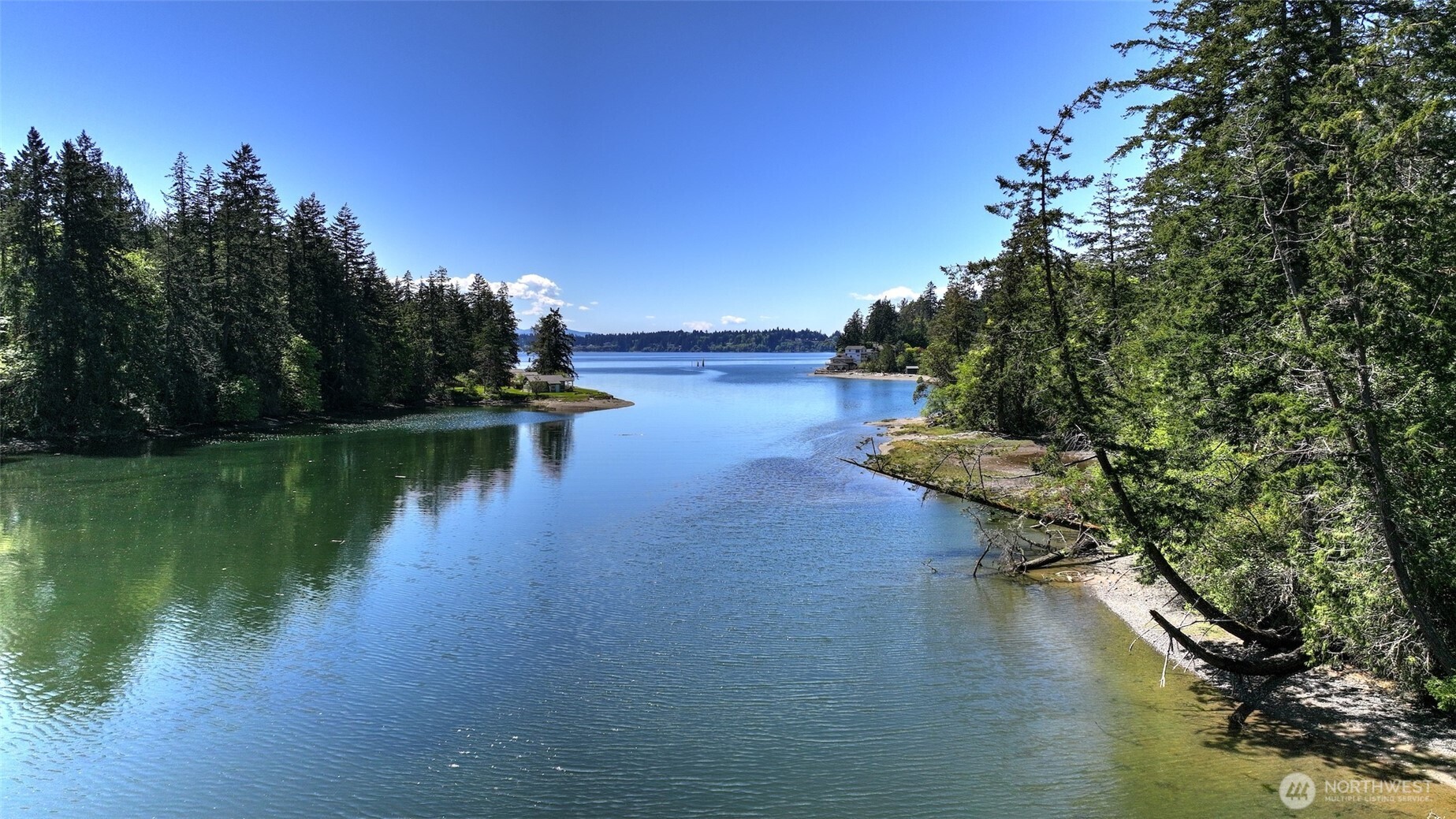 Property outlet to Puget Sound
