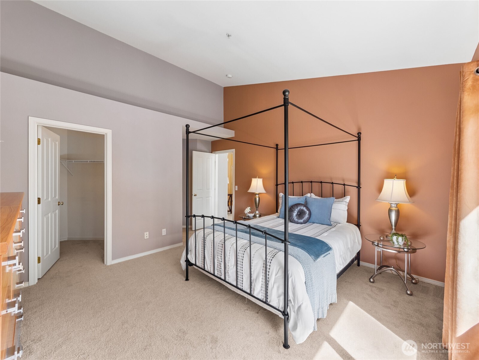 - Includes walk-in closet