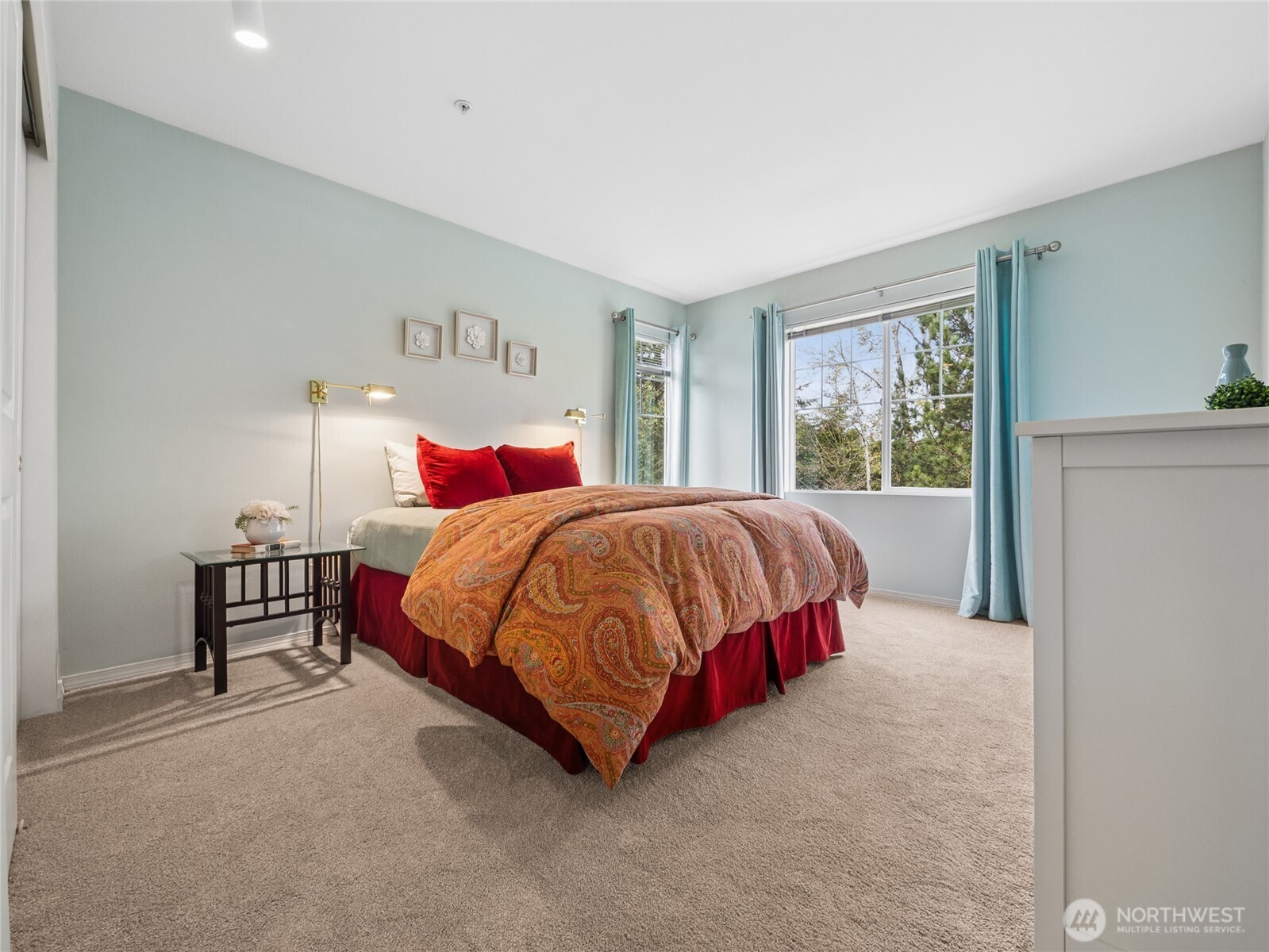 2 of 3 large bedrooms with great lighting!