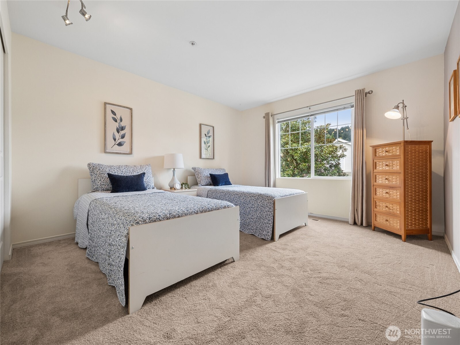 3 of 3 bedrooms - spacious enough for two beds and plenty of extra room!