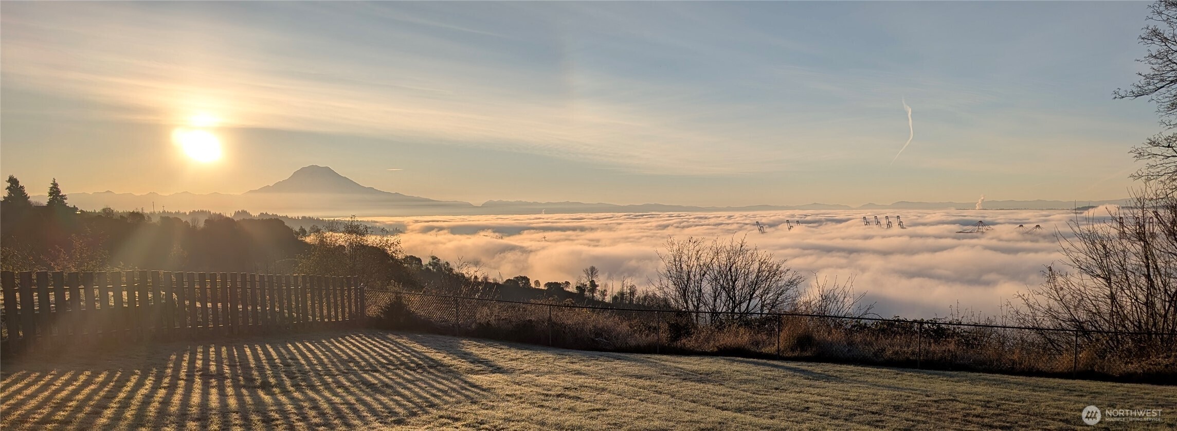 Sometimes the clouds catch up to you ! Amazing Sunrises......