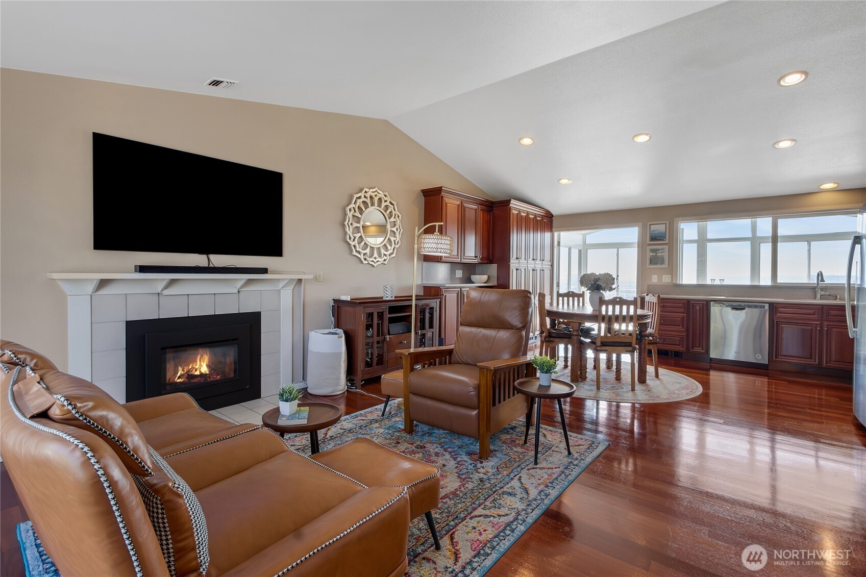 Open Floor Plan with Natural Light Throughout