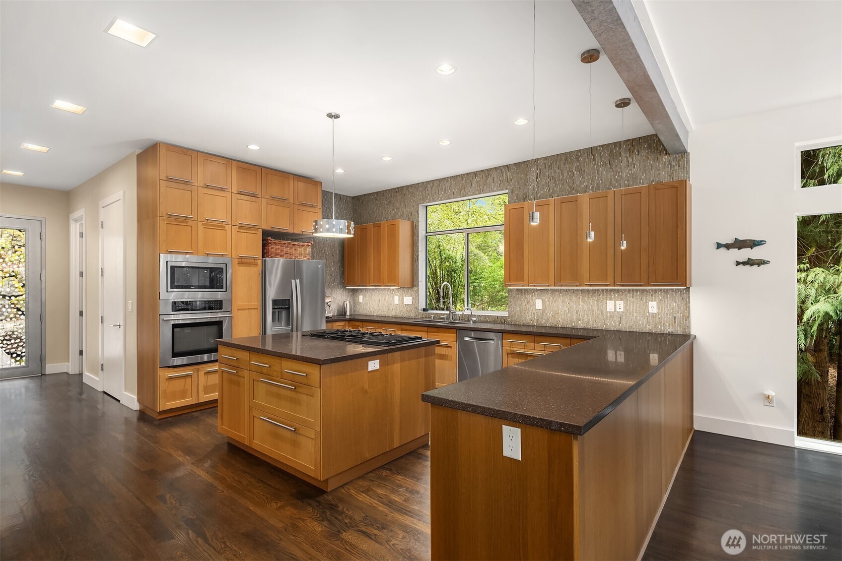 Kitchen designed for both efficiency and style.