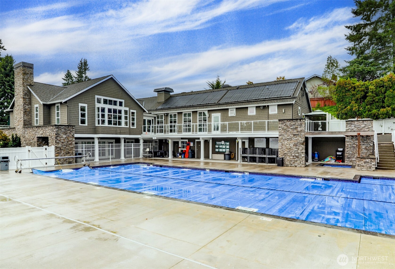 New club house with heated pool!
