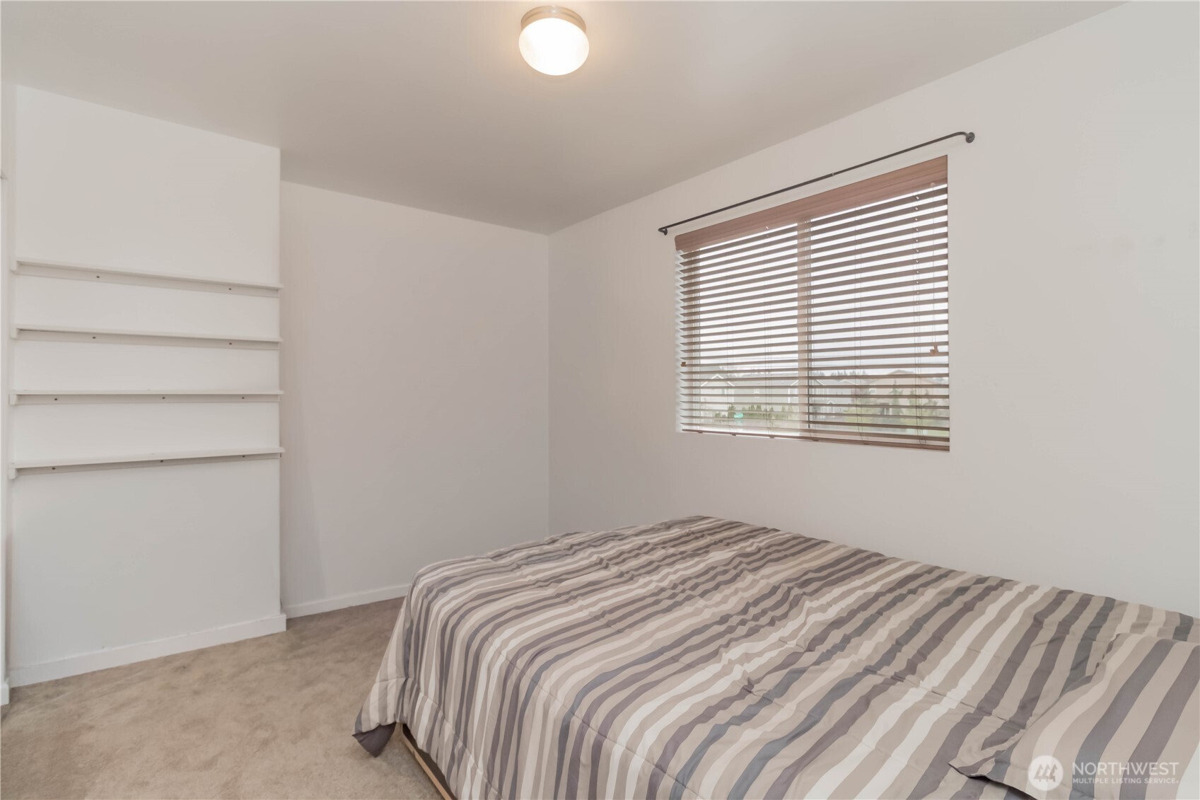 Bedroom #4 with street side view