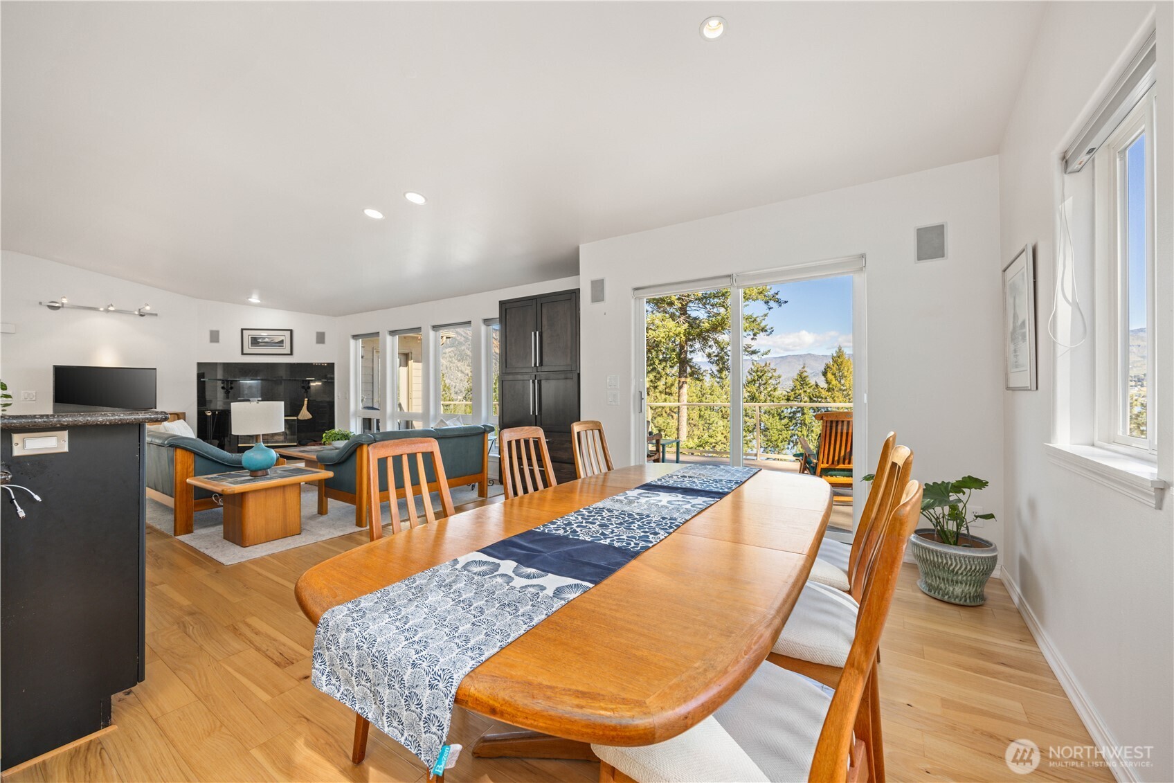 Incredible open layout flows seamless with for indoors to outdoor spaces.