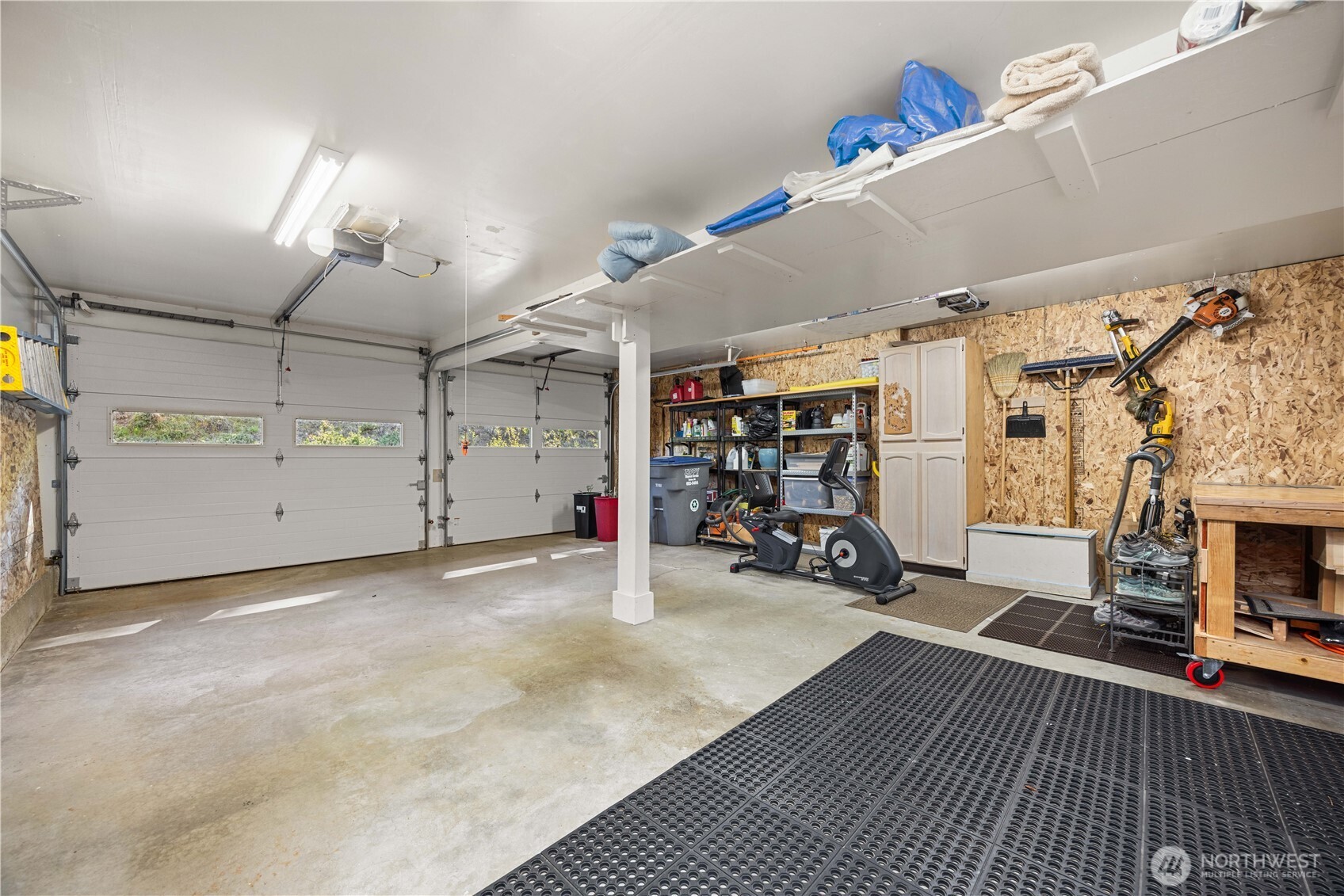 Excellent 2 car garage.