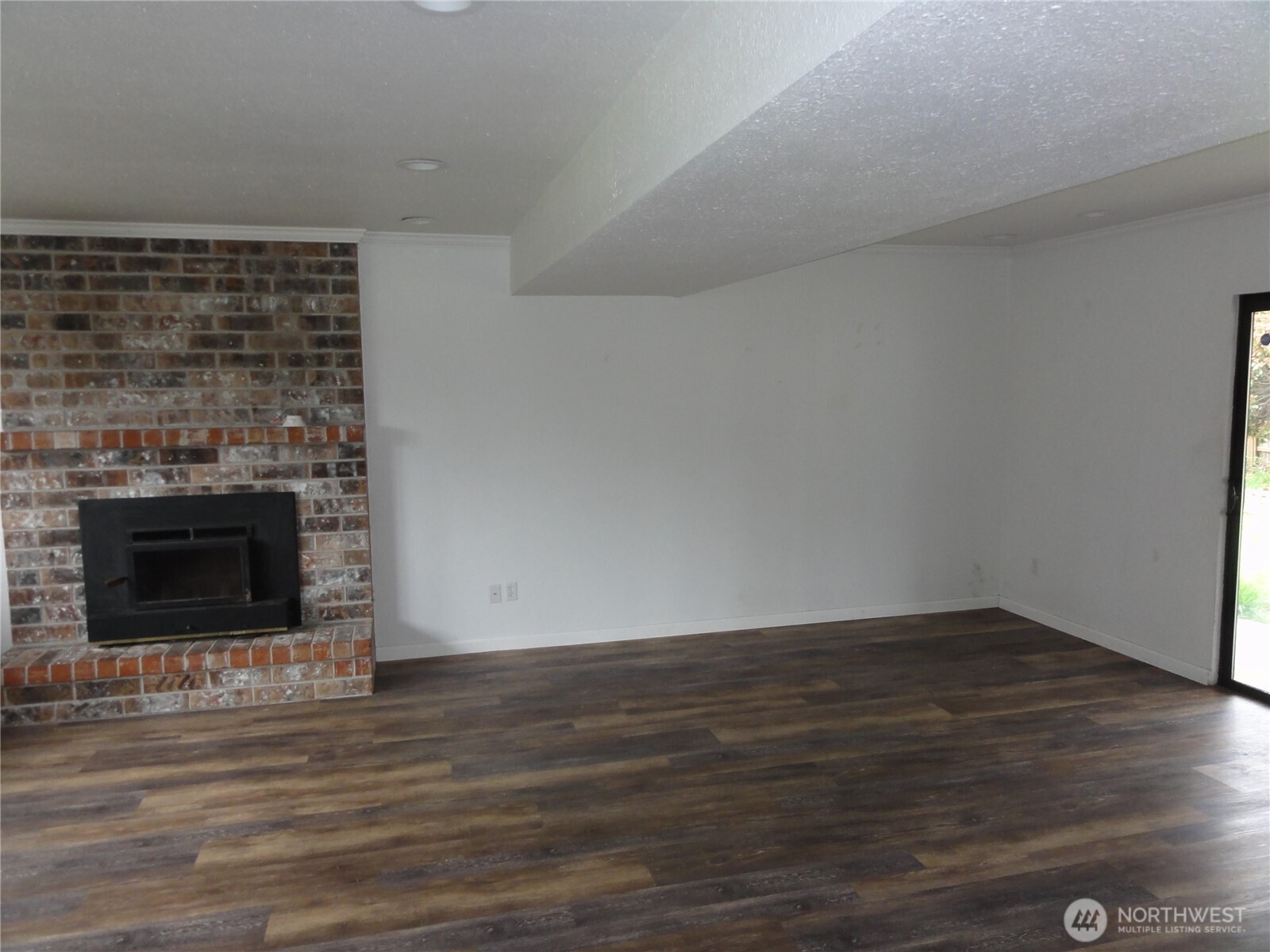 Family room in lower level.
