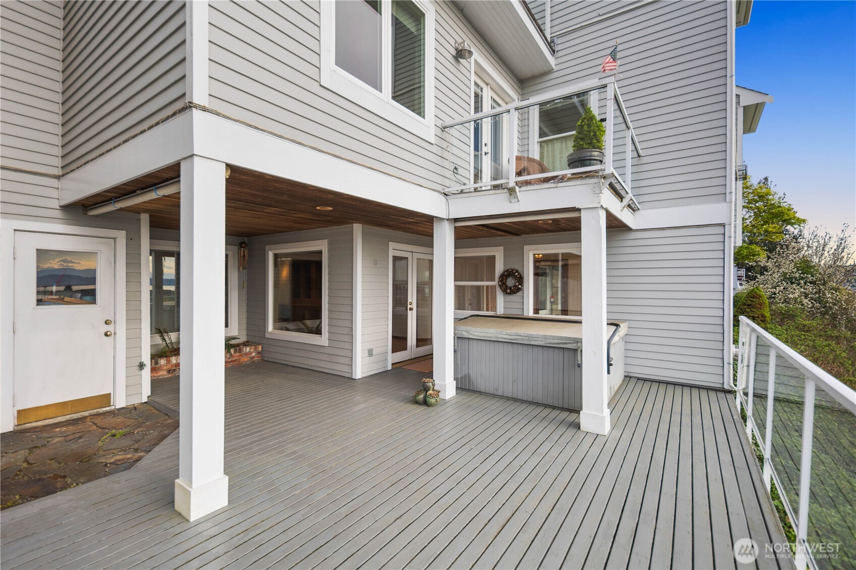 back deck Spa