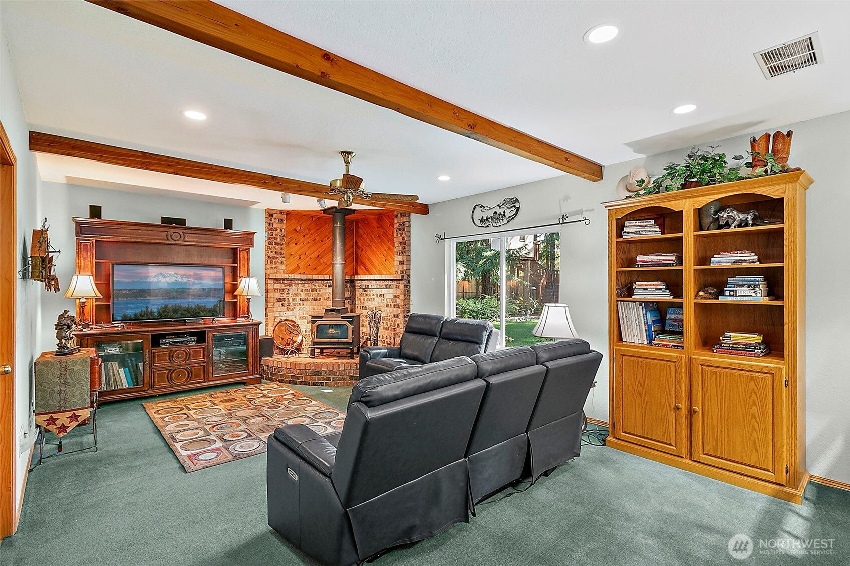 Family Room just off Dining room