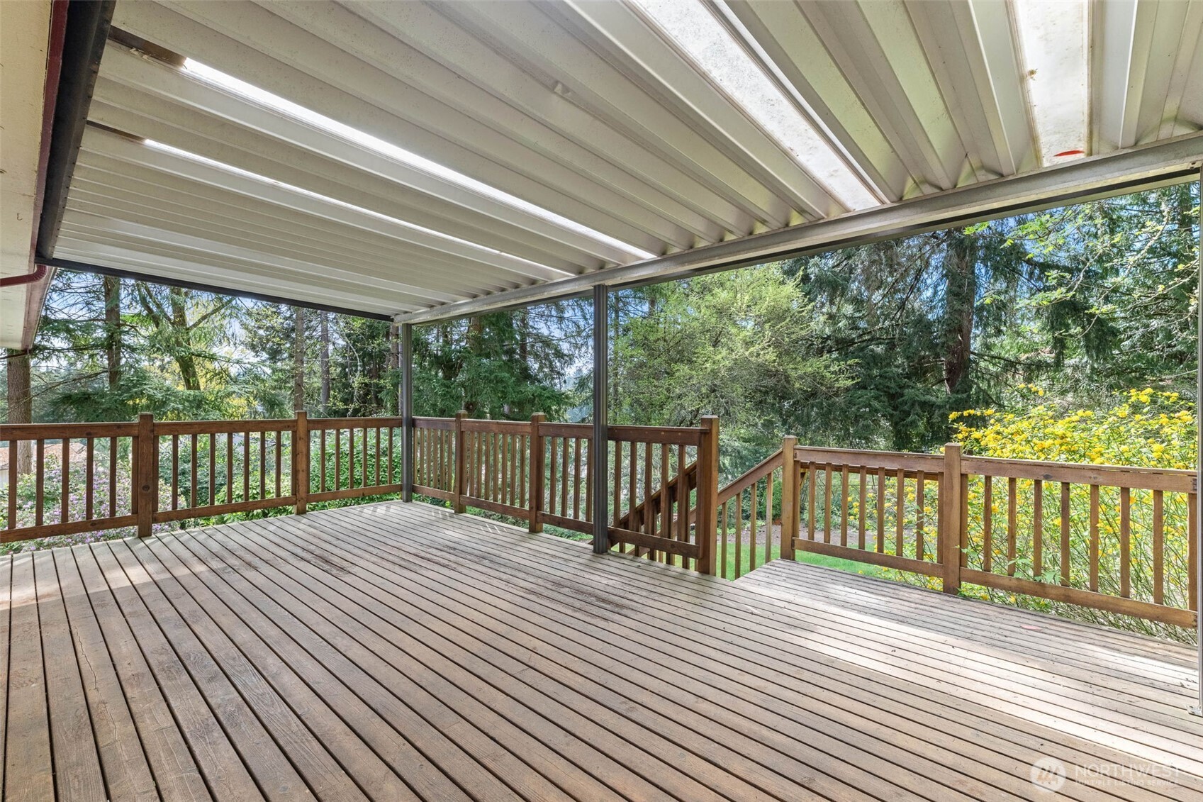 Covered patio