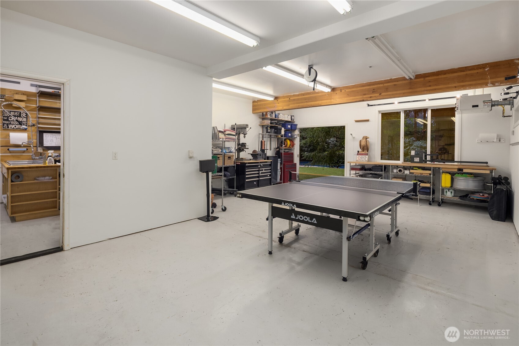 737 sq ft attached shop could be future MIL