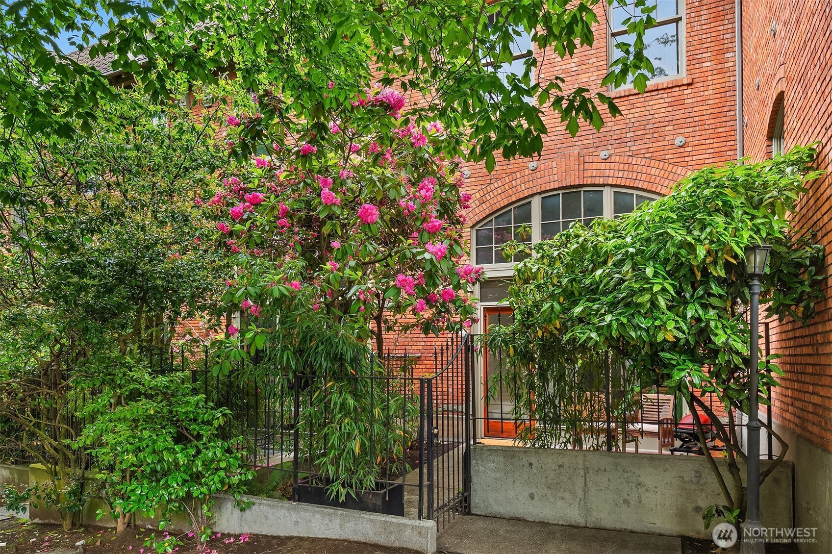 Enjoy your own private patio space.