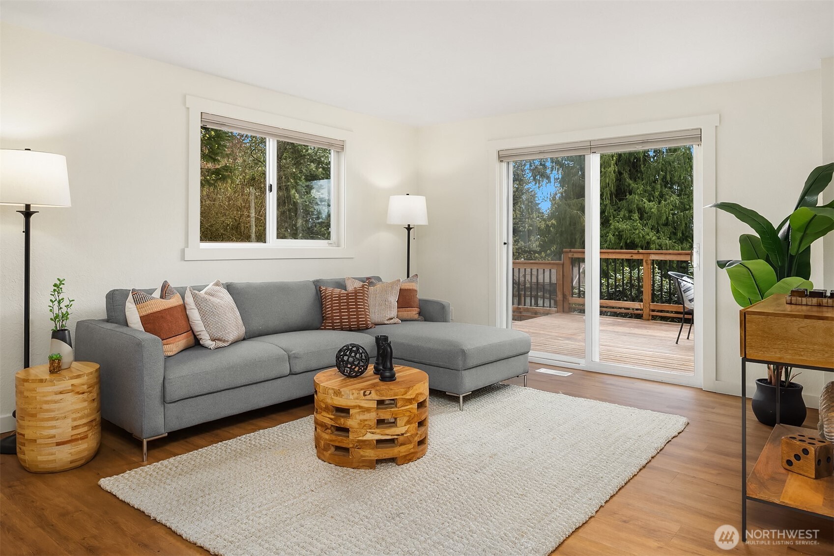 New flooring and paint in home!