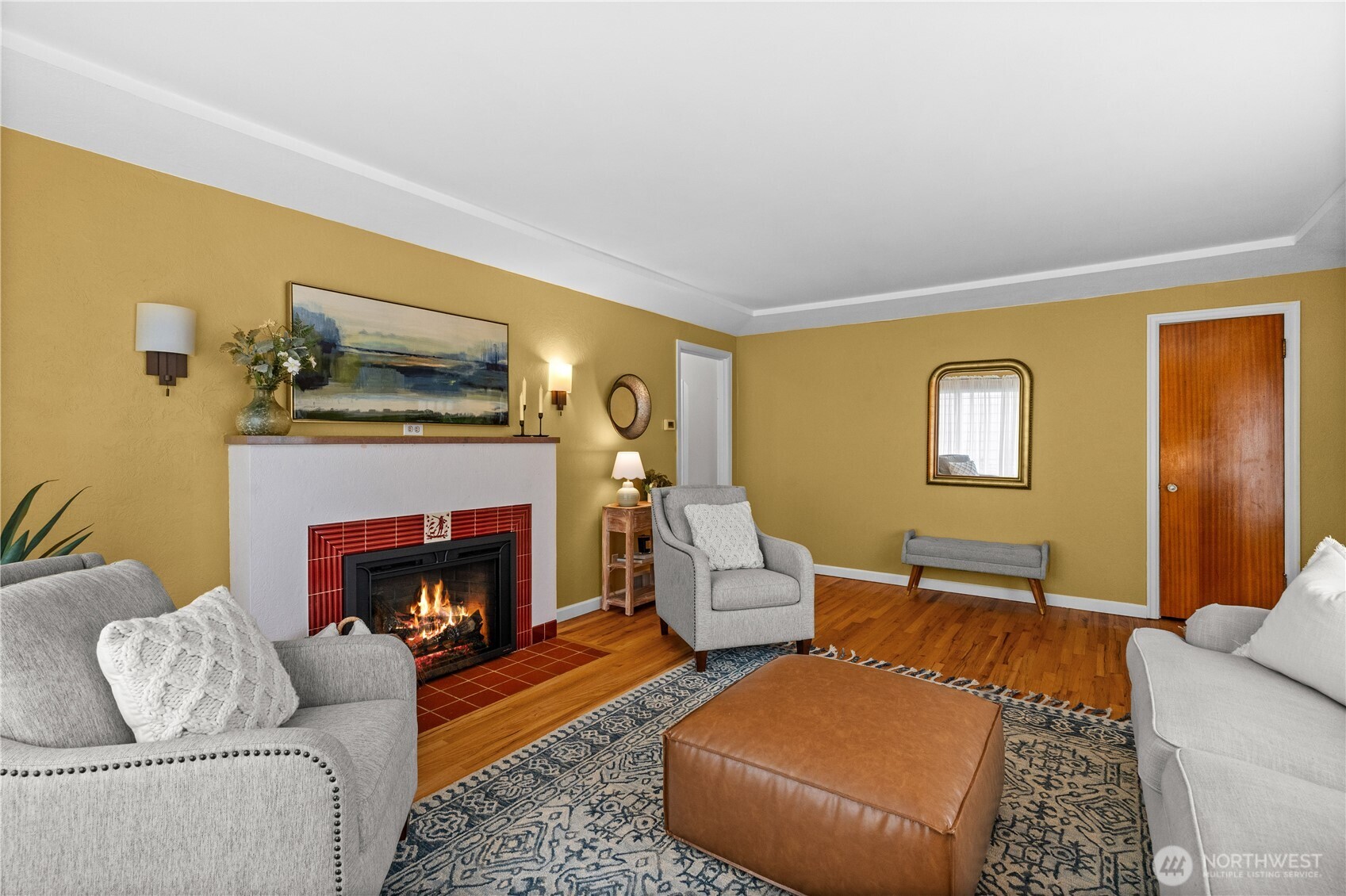 Living Room with Fireplace  4116 N Verde Street  Tacoma, WA 98407