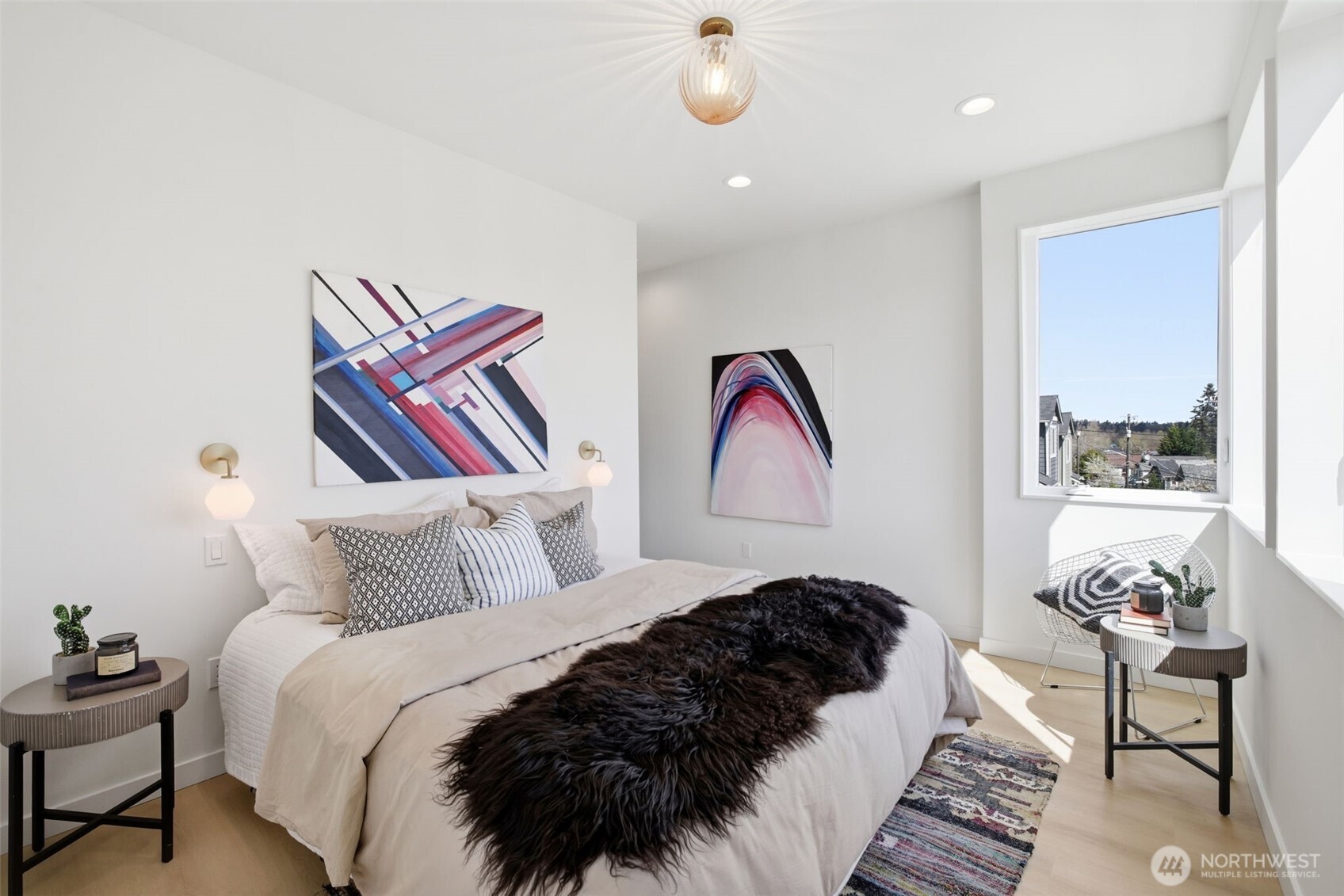 Second of two bedrooms with ensuite.