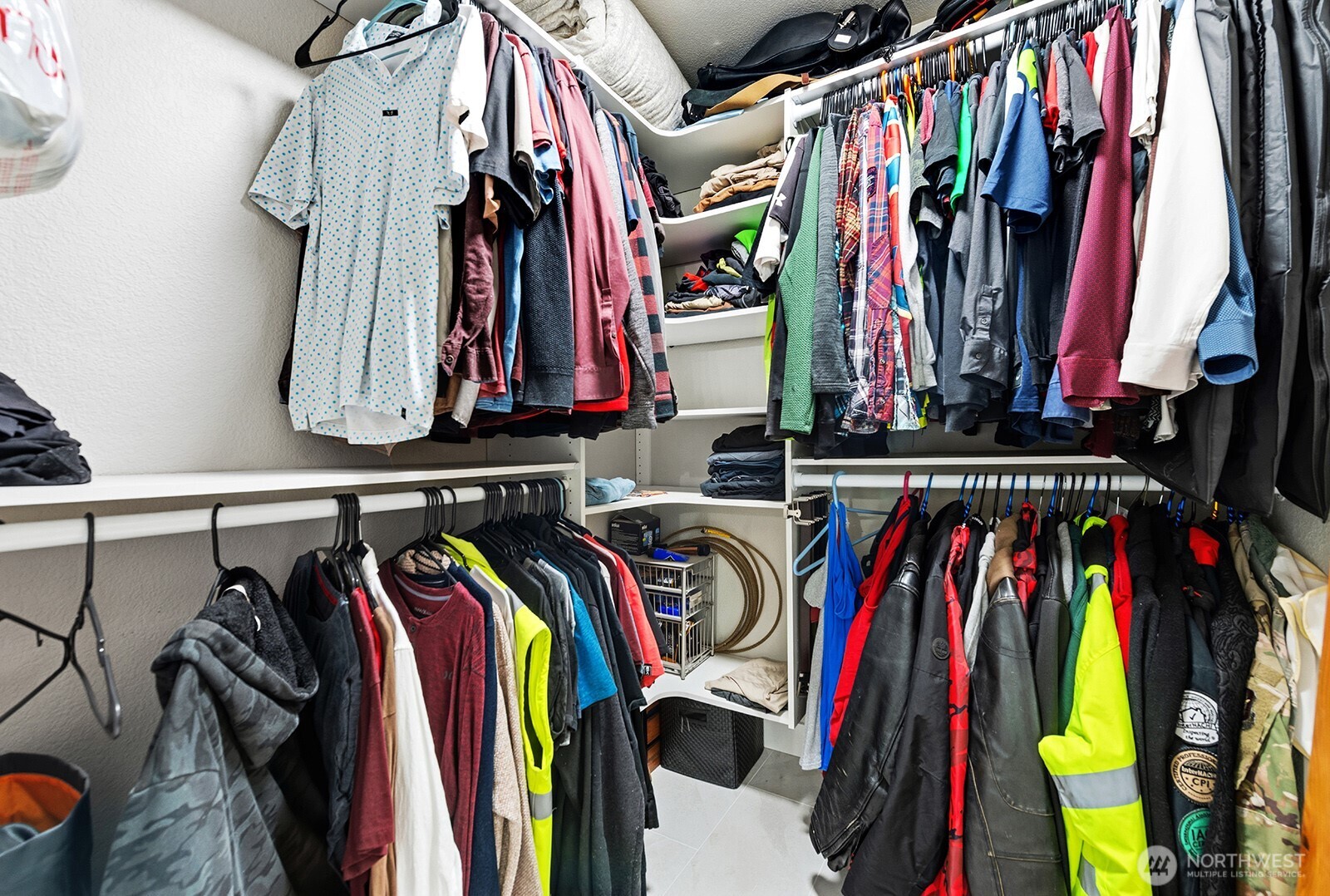 2nd primary closet. This one is a walk-in.