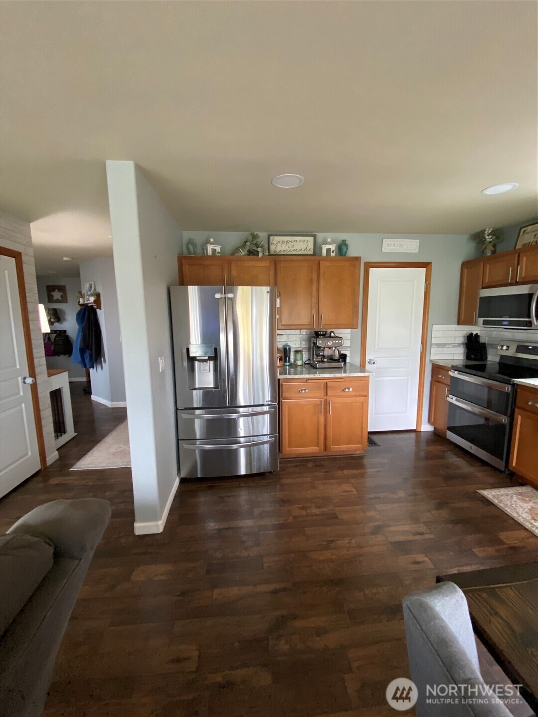 Kitchen with new appliances!