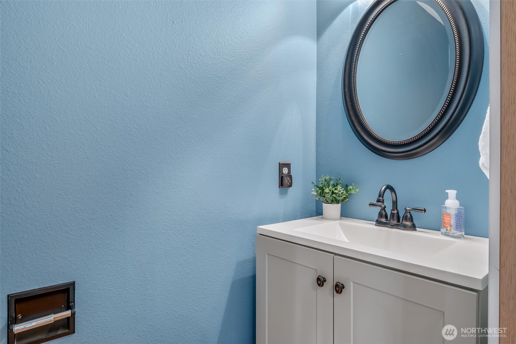 Main level half bath