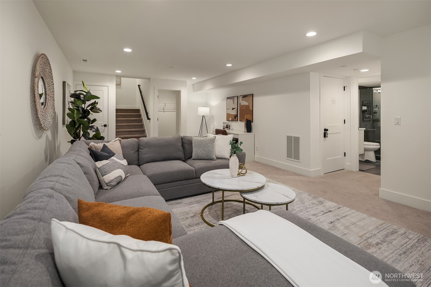 This basement could be easily converted into an ADU, perfect for MIL, out of town guests or whatever your needs.