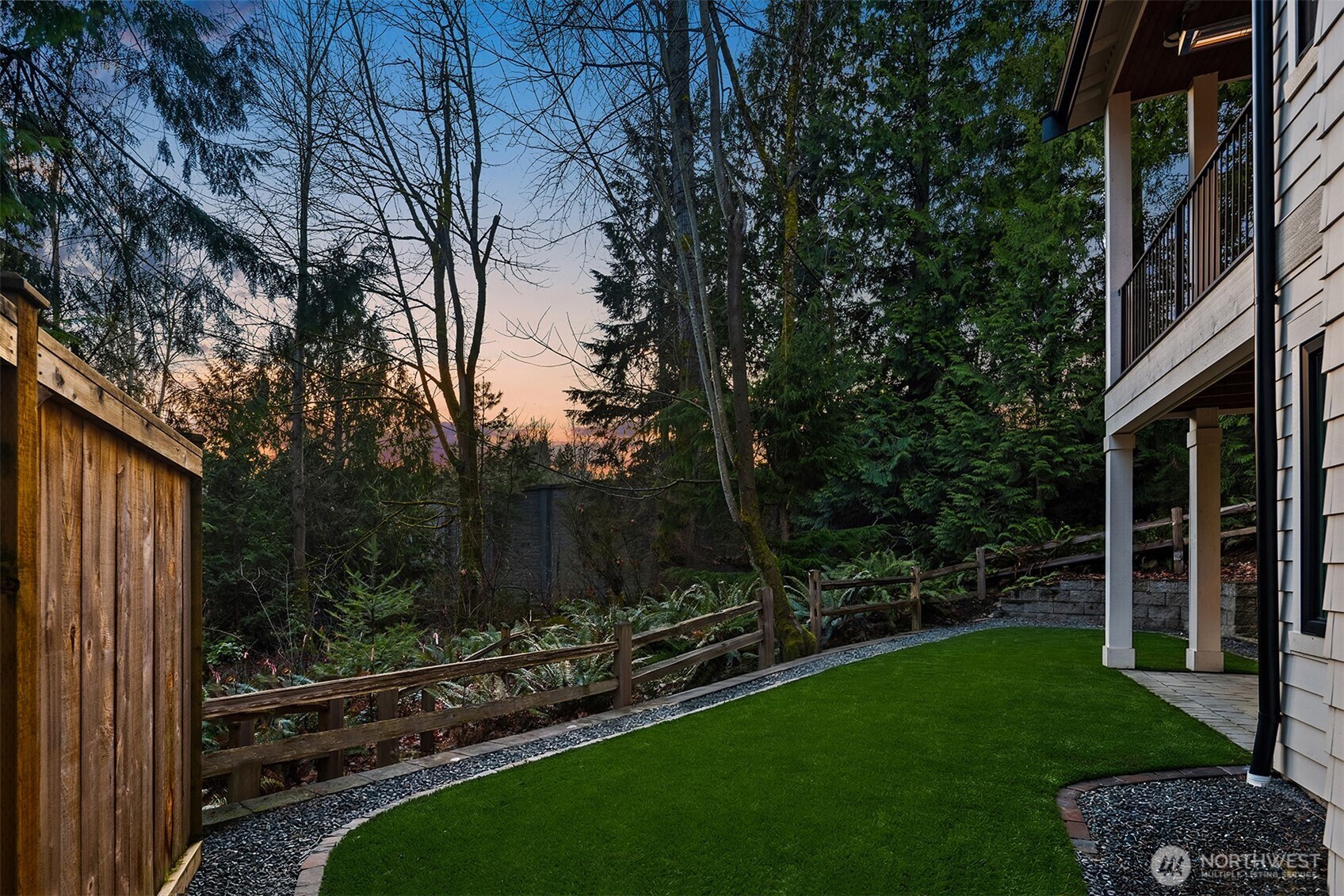 So much privacy with nothing but a green belt of lush green nature to enjoy right out your back door. Don't miss this excellent opportunity to move in and make this home all yours.