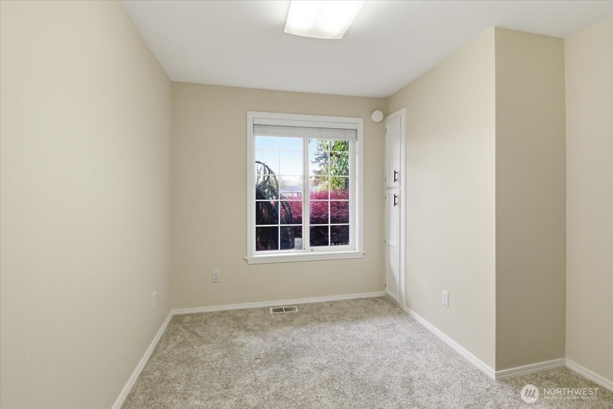 Office space away from living areas.  Run your business or work from home and not disturb your family