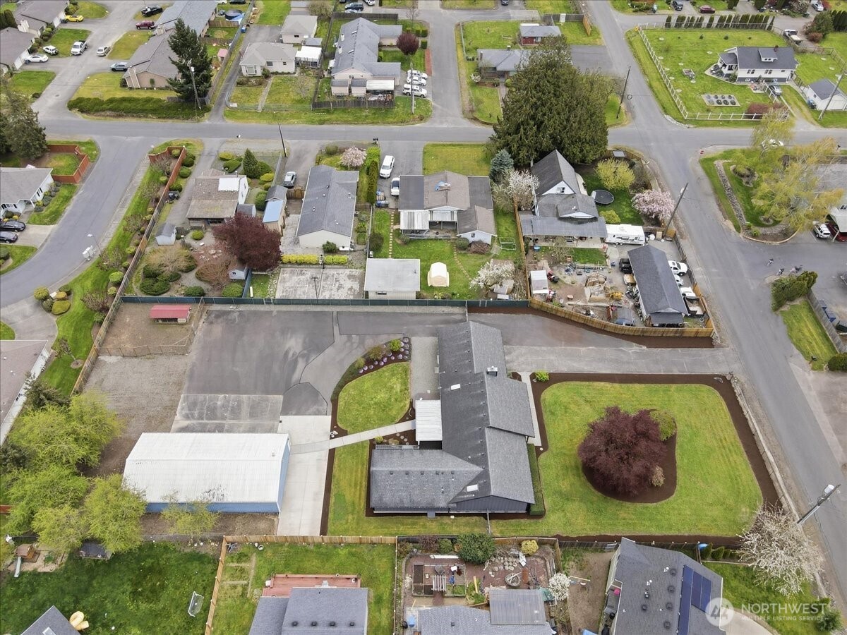 East view of property