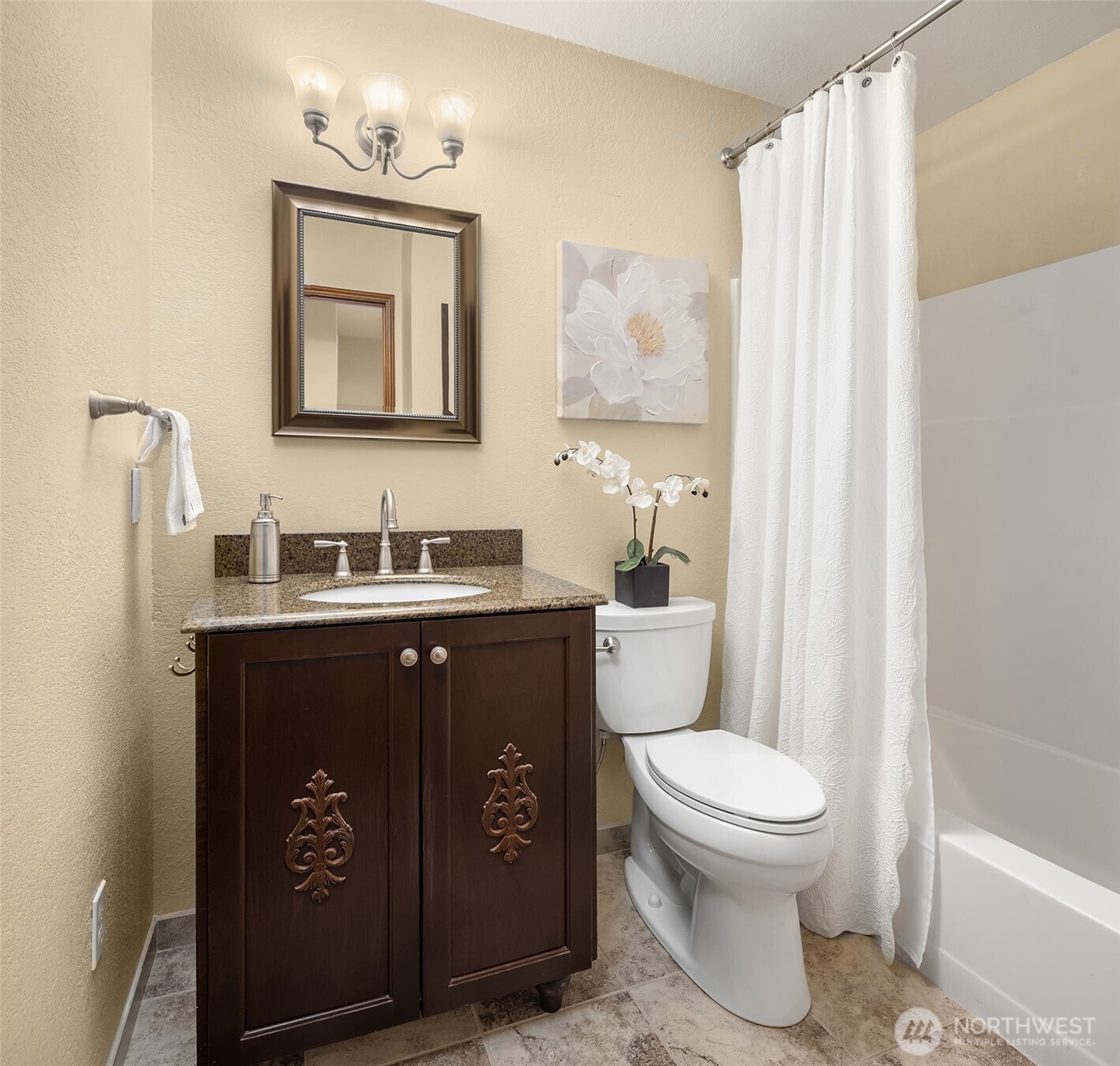 Remodeled full bathroom