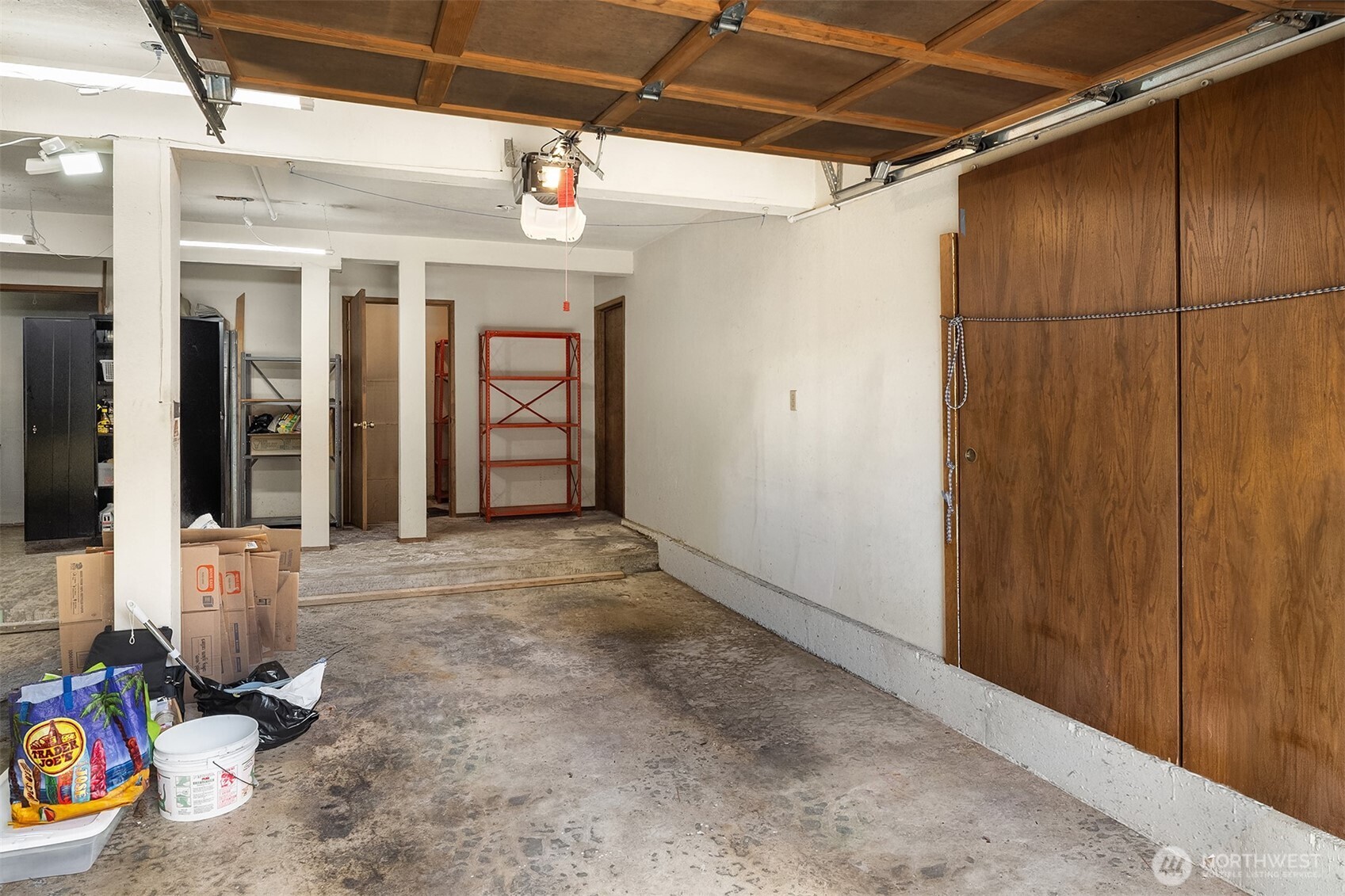 Shared 2 Car garage ( Right side belongs to this unit). Extra deep for lots of storage space.