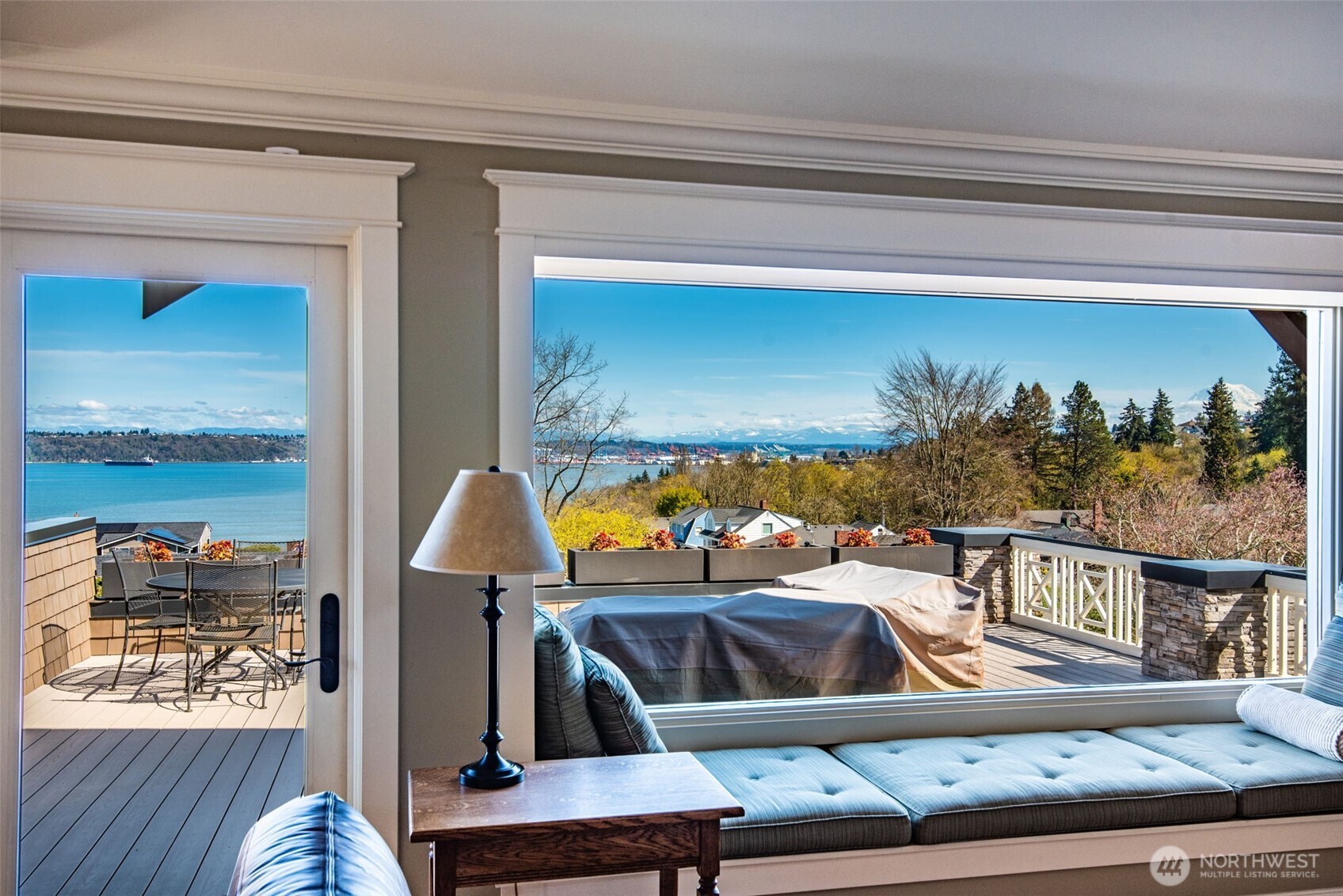 View from the living room.