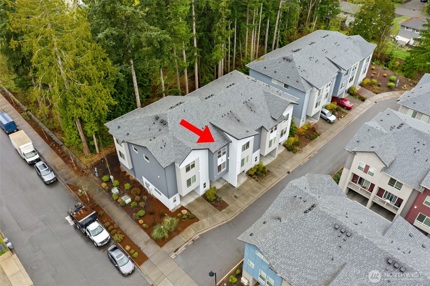 Quiet, well-maintained community. Street parking is readily available.