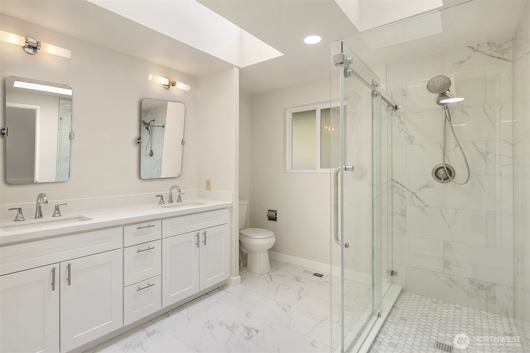 Primary Bath- mirrors have been installed