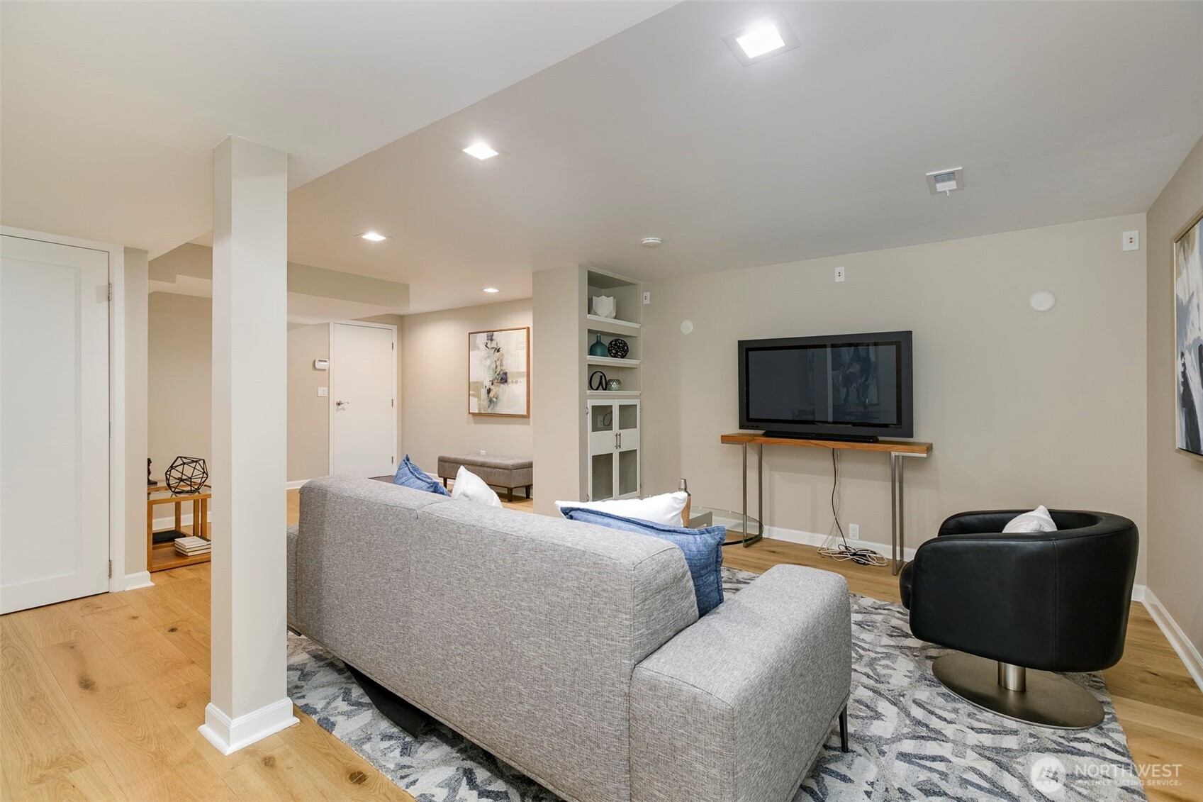 Lower Level Media Room