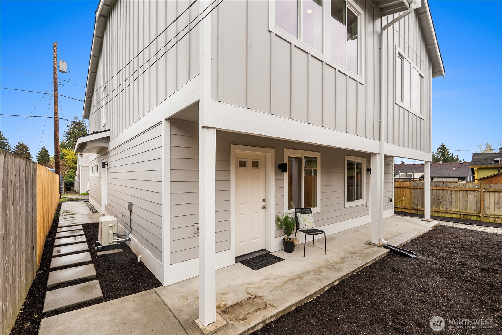 Back Patio & Walkway