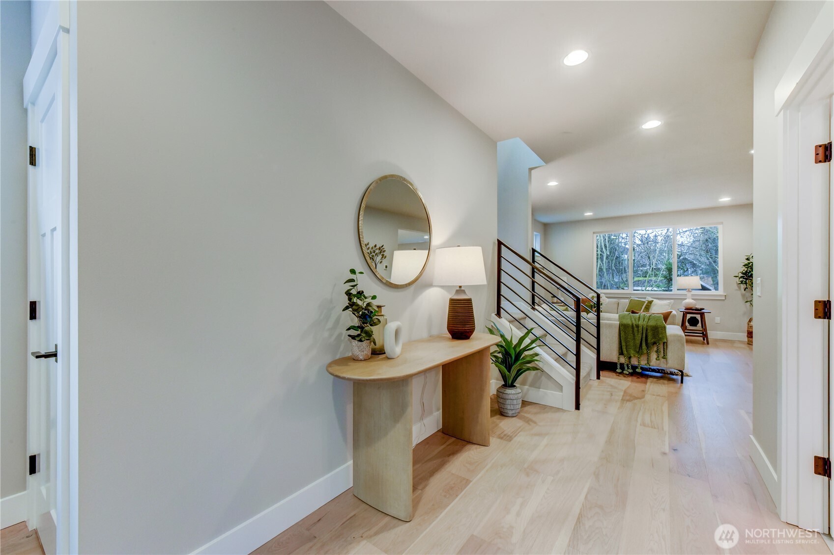Entry Foyer photos of completed 2368 on Lot 8